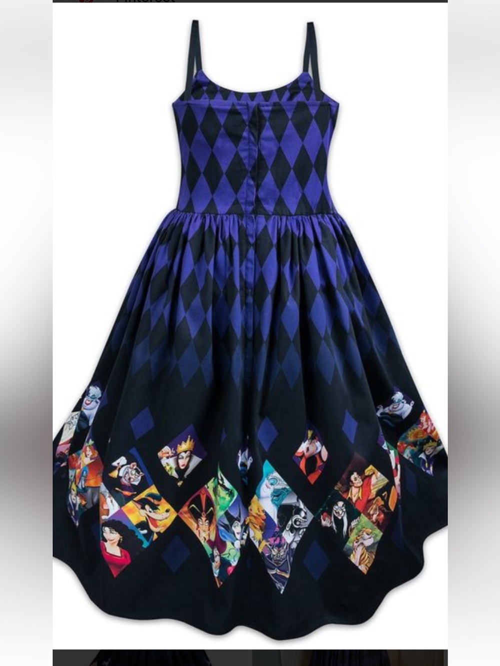 Gently Loved Disney Original Villains Dress